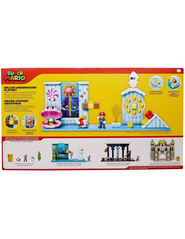 Super Mario - Playset Deluxe Underwater JAK40025 Jakks Pacific | Futurartshop.com