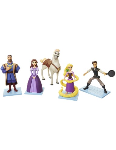 Disney tangled set rapunzel adventure figurine TOY45534 Jakks Pacific | Futurartshop.com
