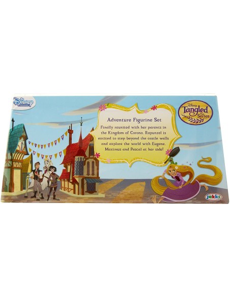 Disney tangled set rapunzel adventure figurine TOY45534 Jakks Pacific | Futurartshop.com
