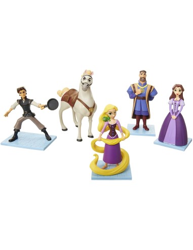 Disney Rapunzel - Set Adventure personaggi TOY45534 Jakks Pacific | Futurartshop.com