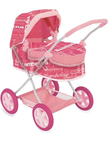 Bambolina Royal Carrozzina Roma con cappottina ROC21580781 Rocco Giocattoli | Futurartshop.com