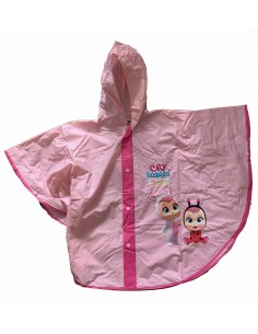 Cry Babies - 7-8 years Waterproof rain Cape CB1141 MC-7/8A Coriex- Futurartshop.com
