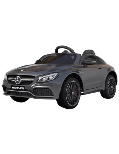 Auto elettrica per bambini Mercedes-benz AMG C63 S coupé nero opaco 12V LAMLT896NEROOPACO Linea Paggio | Futurartshop.com