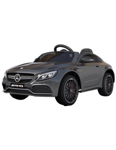 Mercedes-benz AMG C63 S coupe matte black 12V LAMLT896NEROOPACO Linea Paggio | Futurartshop.com
