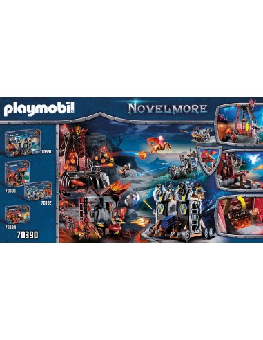 PlayMobil Novelmore 70390 - Miniera di Lava di Burnham PLA70390 Playmobil | Futurartshop.com