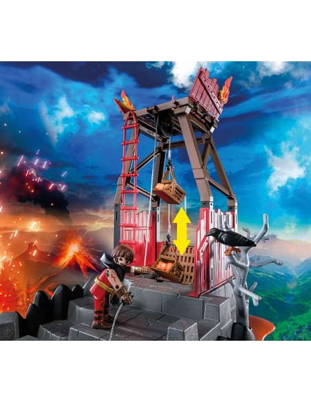 PlayMobil Novelmore 70390 - Miniera di Lava di Burnham PLA70390 Playmobil | Futurartshop.com