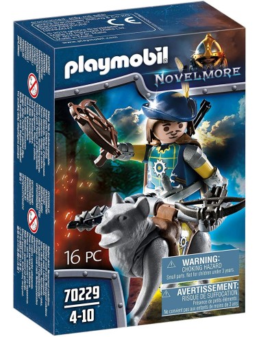PlayMobil Novelmore 70229 - Crossbowman Of The Novelmore With Wolf PLA70229 Playmobil | Futurartshop.com