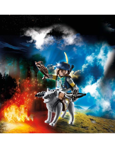 PlayMobil Novelmore 70229 - Balestriere Di Novelmore Con Lupo PLA70229 Playmobil | Futurartshop.com