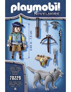 PlayMobil Novelmore 70229 - Balestriere Di Novelmore Con Lupo PLA70229 Playmobil | Futurartshop.com 2
