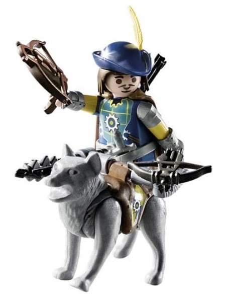 PlayMobil Novelmore 70229 - Balestriere Di Novelmore Con Lupo PLA70229 Playmobil | Futurartshop.com