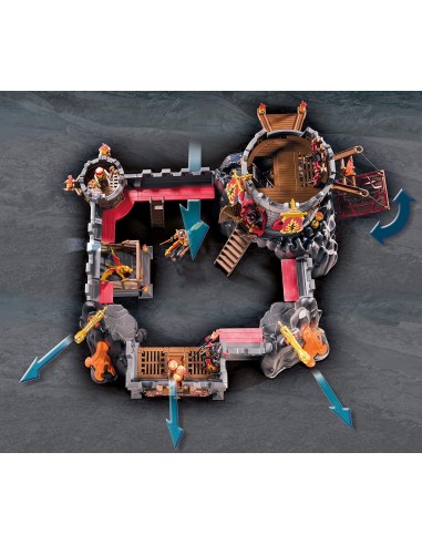 PlayMobil Novelmore 70221- Fortezza dei Guerrieri di Burnham PLA70221 Playmobil | Futurartshop.com