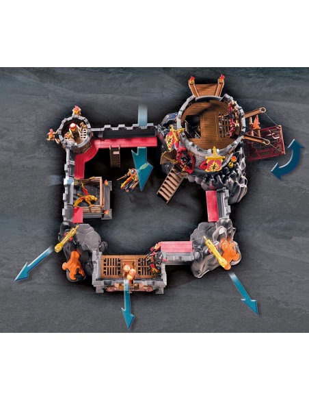 PlayMobil Novelmore 70221- Fortezza dei Guerrieri di Burnham PLA70221 Playmobil | Futurartshop.com