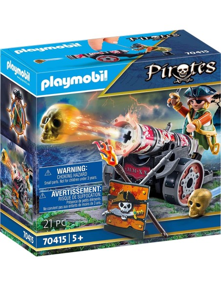 PlayMobil Pirates 70415 - Pirate with Cannon PLA70415 Playmobil | Futurartshop.com