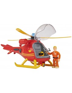 Sam el helicóptero de rescate de bomberos NCR18262 Simba Toys- Futurartshop.com