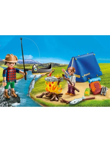 PlayMobil Family Fun 9323 - Valigetta Campeggio PLA9323 Playmobil | Futurartshop.com