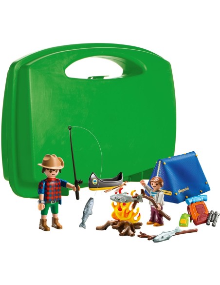 PlayMobil Family Fun 9323 - Valigetta Campeggio PLA9323 Playmobil | Futurartshop.com