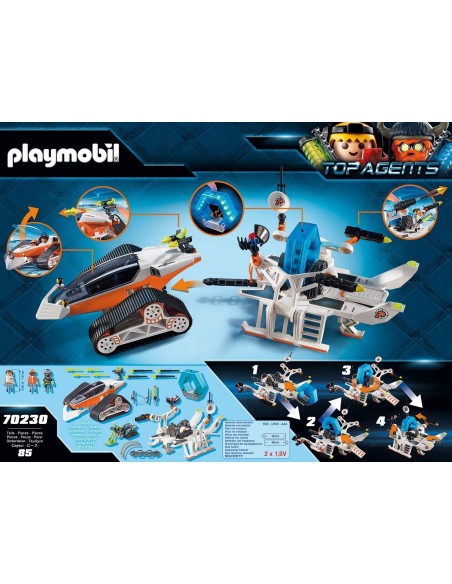 PlayMobil Top Agents 70230 - Stazione di Comando PLA70230 Playmobil | Futurartshop.com