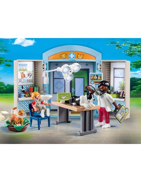 PlayMobil City Life 70309 - Clinica Veterinaria PLA70309 Playmobil | Futurartshop.com