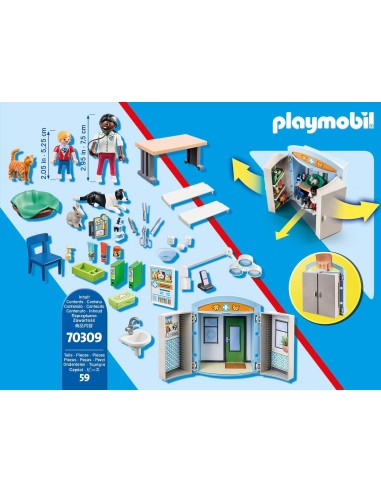 PlayMobil City Life 70309 - Veterinary Clinic PLA70309 Playmobil | Futurartshop.com