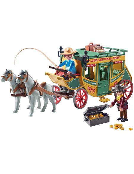 PlayMobil Western 70013 - Western Coaches PLA70013 Playmobil | Futurartshop.com