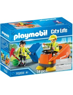 PlayMobil City Life 70203 - Pulizia Stradale PLA70203 Playmobil | Futurartshop.com