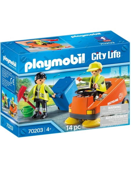 PlayMobil City Life 70203 - Pulizia Stradale PLA70203 Playmobil | Futurartshop.com