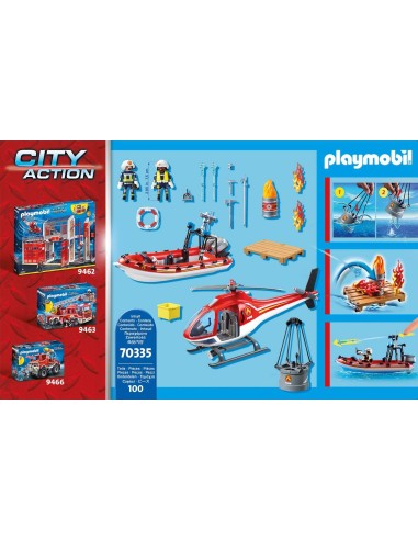 PlayMobil City Action 70335 - Mission Fire PLA70335 Playmobil | Futurartshop.com