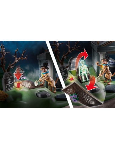 PlayMobil Scooby-Doo 70362 - Brividi al Cimitero PLA70362 Playmobil | Futurartshop.com
