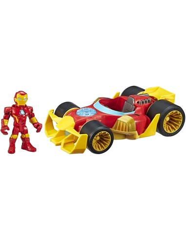 Super Hero Adventures Vehicle With Iron Man Speedster HASE6223EU41/E6257 Hasbro | Futurartshop.com