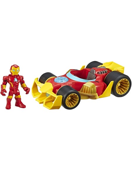 Super Hero Adventures Veicolo Iron Man Speedster HASE6223EU41/E6257 Hasbro | Futurartshop.com