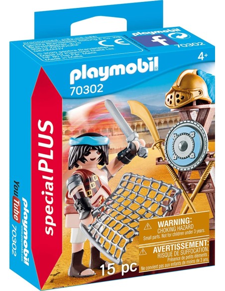 Playmobil 70302 - Gladiator with support weapons PLA70302 Playmobil | Futurartshop.com