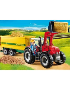 PlayMobil Country 70131- Trattore con Rimorchio per Mangime PLA70131 Playmobil | Futurartshop.com 2