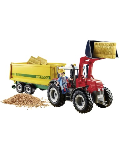 PlayMobil Country-70131 - Tractor with Trailer to Feed PLA70131 Playmobil | Futurartshop.com
