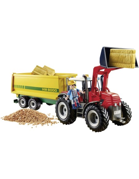 PlayMobil Country 70131- Trattore con Rimorchio per Mangime PLA70131 Playmobil | Futurartshop.com