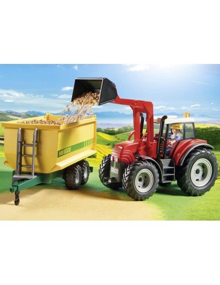 PlayMobil Country 70131- Trattore con Rimorchio per Mangime PLA70131 Playmobil | Futurartshop.com
