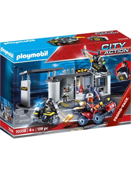 PlayMobil City Action 70338 - Centrale Portatile Unita Speciale PLA70338 Playmobil | Futurartshop.com