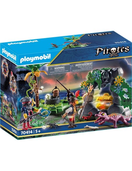 PlayMobil Pirates 70414 - Nascondiglio del Tesoro dei Pirati PLA70414 Playmobil | Futurartshop.com