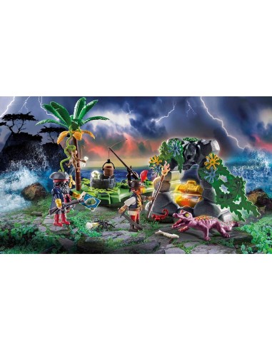 PlayMobil Pirates 70414 - Hiding place of Pirate Treasure PLA70414 Playmobil | Futurartshop.com