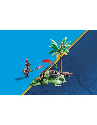 PlayMobil Pirates 70414 - Hiding place of Pirate Treasure PLA70414 Playmobil | Futurartshop.com