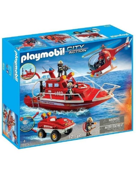 PlayMobil City Action 9503 - Special Forces Fire GIO9503 Playmobil | Futurartshop.com