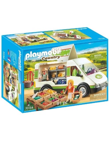PlayMobil Country 70134 - Furgone del Mercato Bio PLA70134 Playmobil | Futurartshop.com