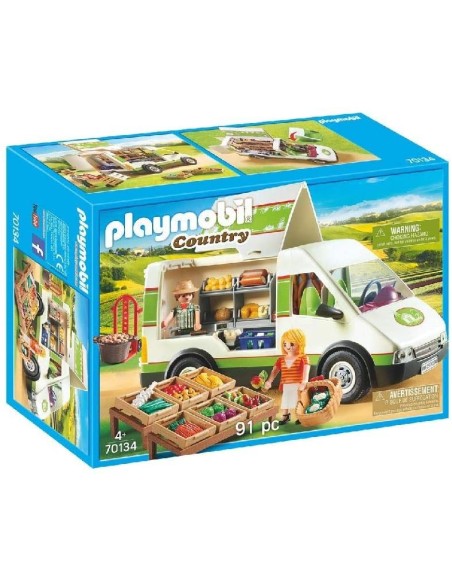PlayMobil Country 70134 - Furgone del Mercato Bio PLA70134 Playmobil | Futurartshop.com
