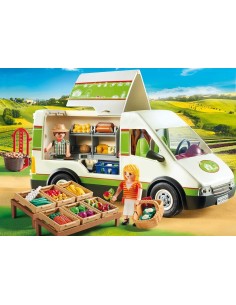 PlayMobil Country-70134 - Van of the Organic Market PLA70134 Playmobil | Futurartshop.com 2