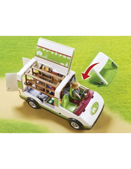PlayMobil Country-70134 - Van of the Organic Market PLA70134 Playmobil | Futurartshop.com