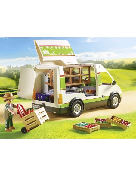 PlayMobil Country-70134 - Van of the Organic Market PLA70134 Playmobil | Futurartshop.com