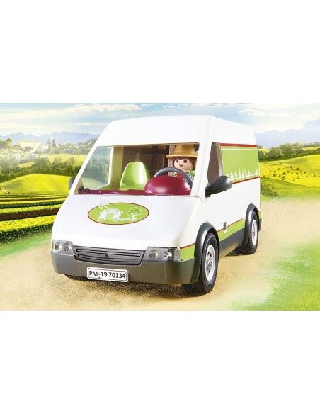 PlayMobil Country-70134 - Van of the Organic Market PLA70134 Playmobil | Futurartshop.com