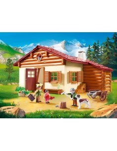 PlayMobil Heidi 70253 - The Hut of Grandfather of Heidi PLA70253 Playmobil | Futurartshop.com 2
