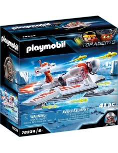 PlayMobil Top Agents 70234 - Slitta volante dello spy team PLA70234 Playmobil | Futurartshop.com