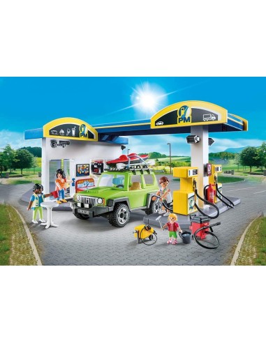 PlayMobil City life 70201 - Service Station PLA70201 Playmobil | Futurartshop.com