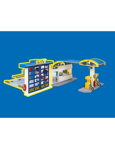 PlayMobil City life 70201- Stazione di Servizio PLA70201 Playmobil | Futurartshop.com